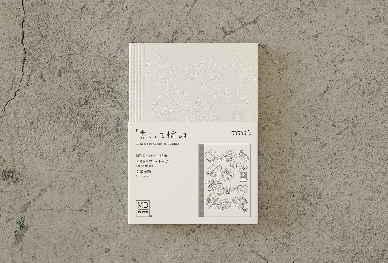 [LIMITED EDITION] MD Notebook <A6>Blank 15th Adrian Hogan
