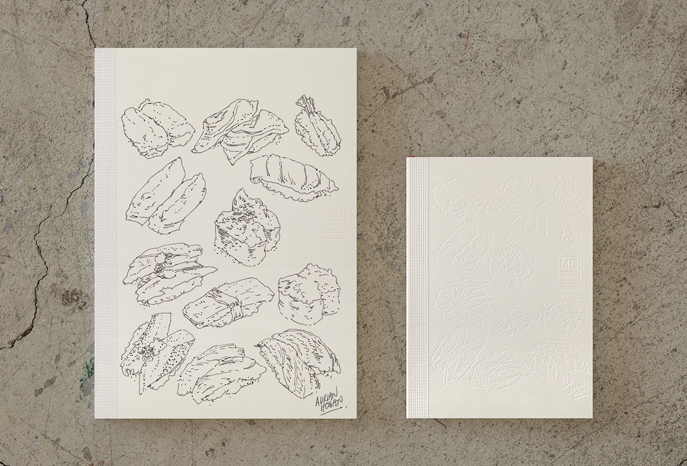 [LIMITED EDITION] MD Notebook <A6>Blank 15th Adrian Hogan