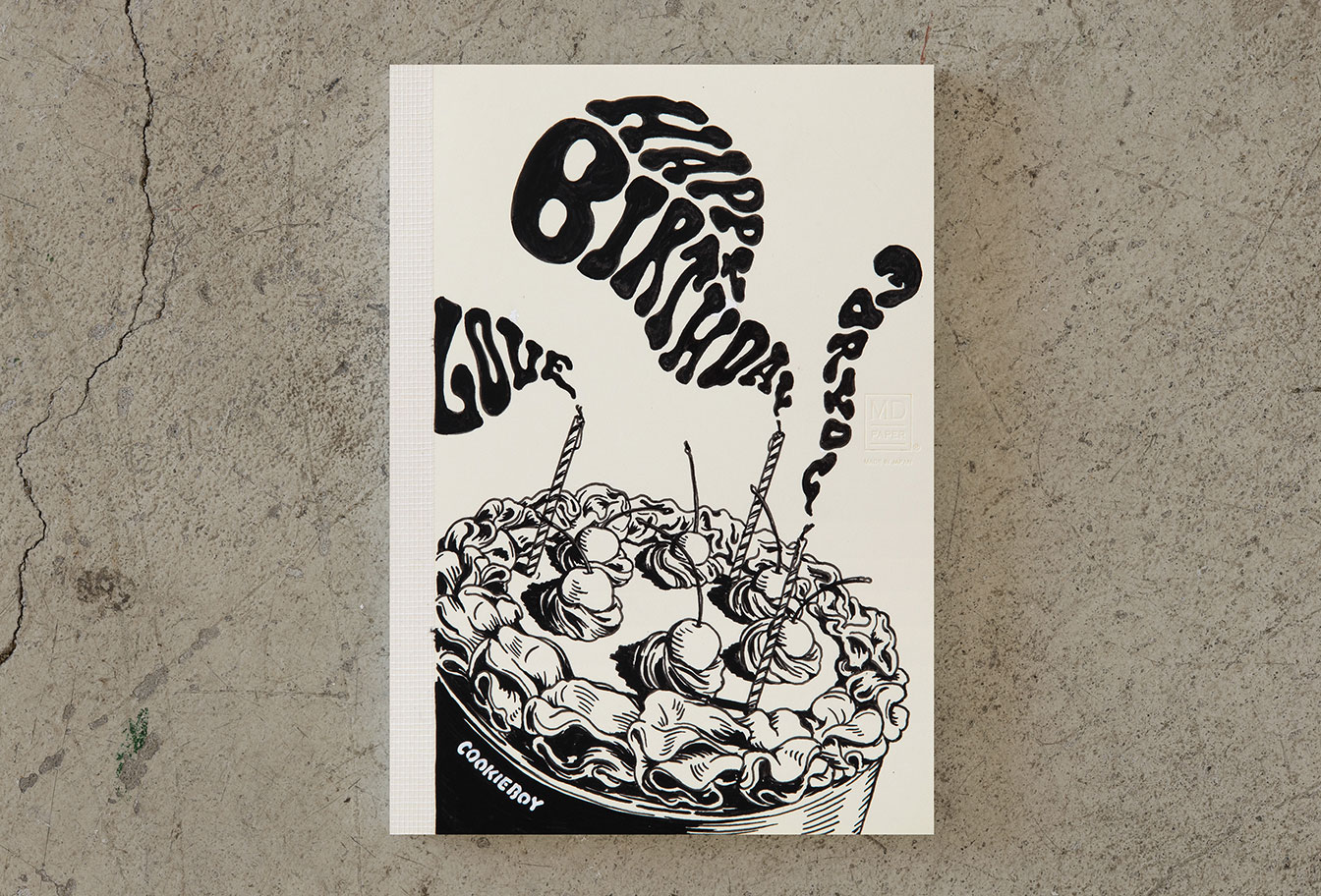 写真:MDノート 15th アーティストコラボ COOKIEBOY