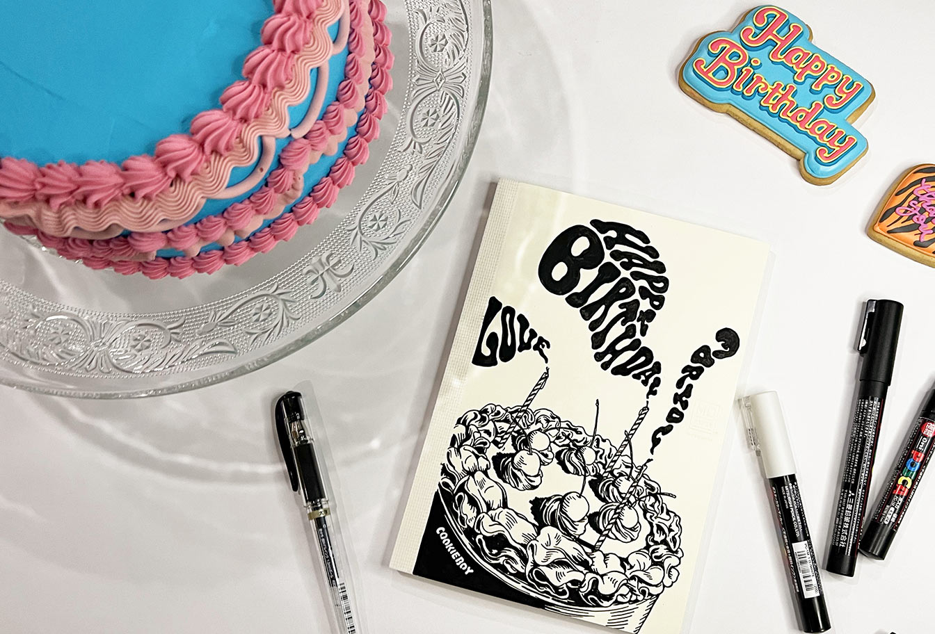 写真:MDノート 15th アーティストコラボ COOKIEBOY