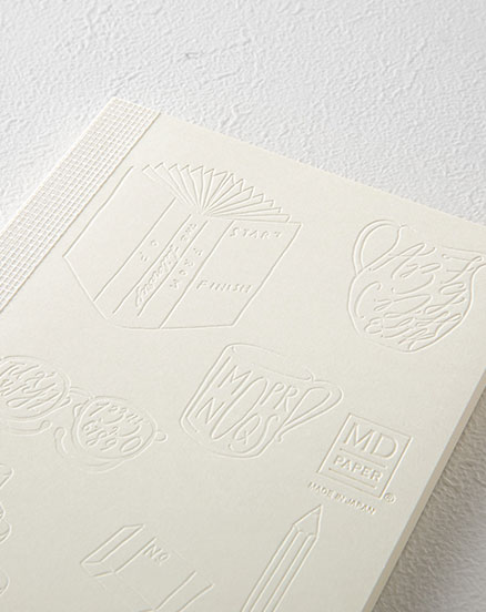 [LIMITED EDITION] MD Notebook <A6>Blank 15th ame (Mikiko Amemiya)