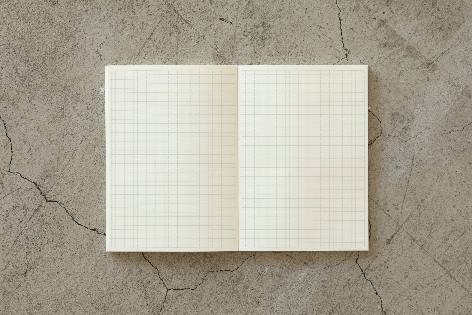 Large ABC Notebook, Brown (Grid)