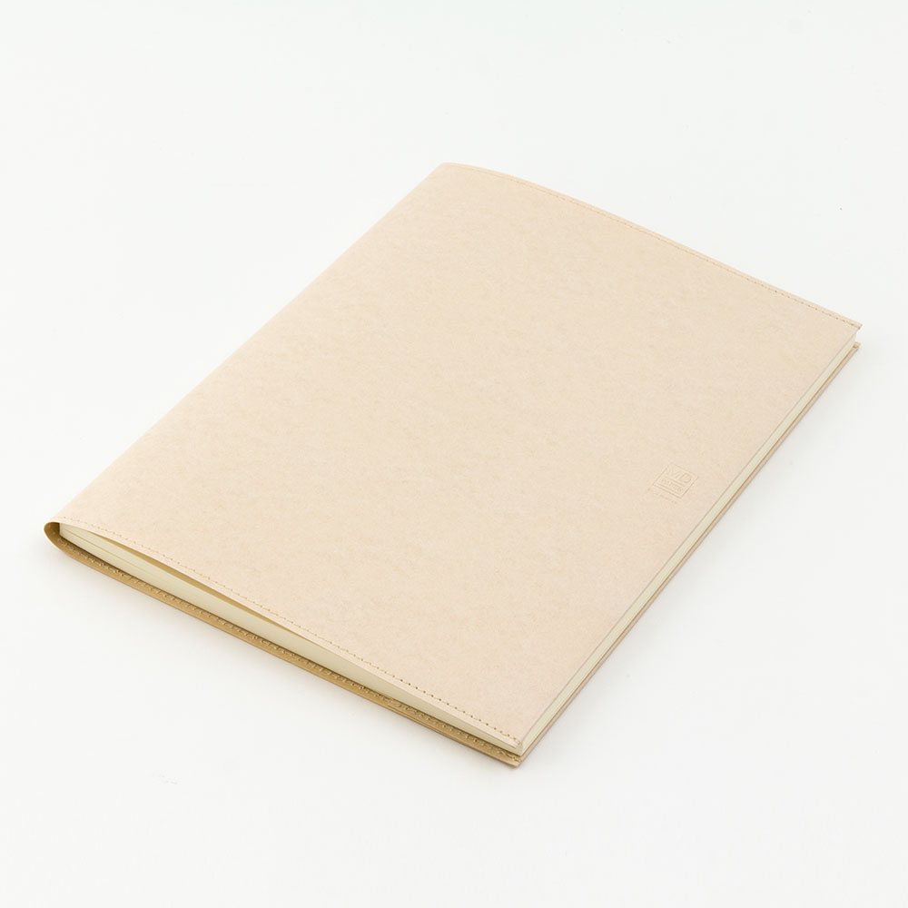 Midori MD A5 Notebook Cover in Chèvre Goat Leather 100% Handcrafted  Personalised -  New Zealand